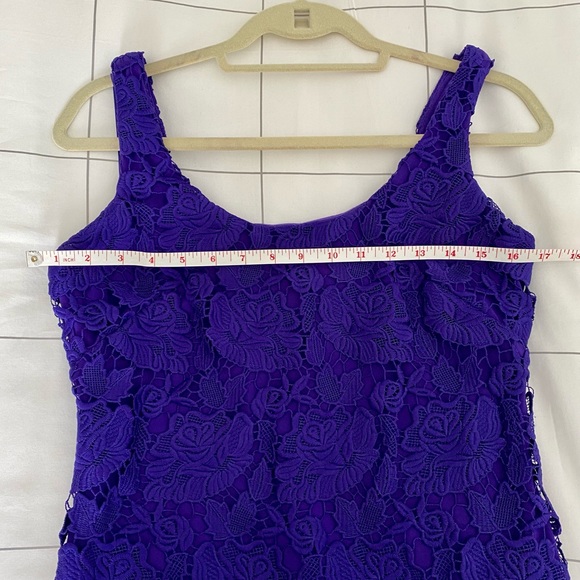 Purple Cocktail Dress - Picture 3 of 7
